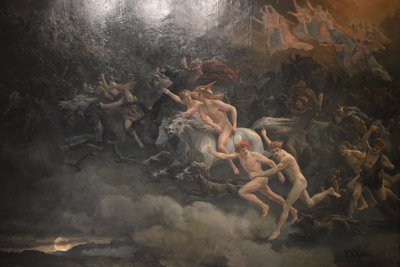 The Wild Hunt of Odin by Peter Nicolai Arbo